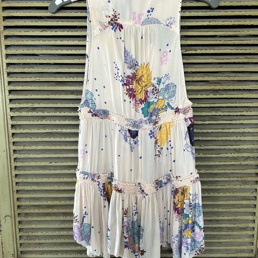 Free People Floral Sleeveless Dress - Picture 2 of 4
